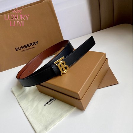 Burberry Black Belt 3.0cm