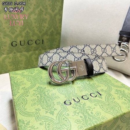 Gucci Two-Sided Belt 3.0cm