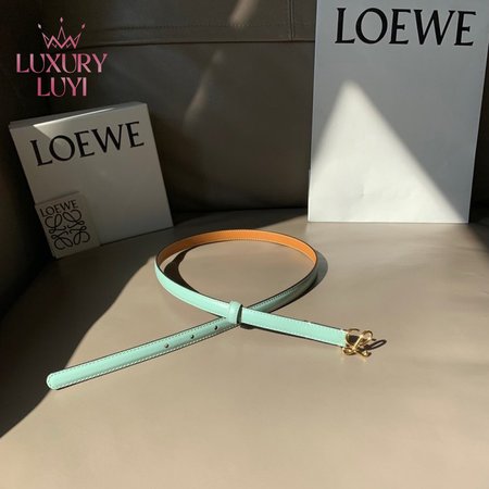 Loewe Thin Black Belt 1.5cm