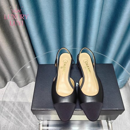 Chanel Slingbacks Black 34-45