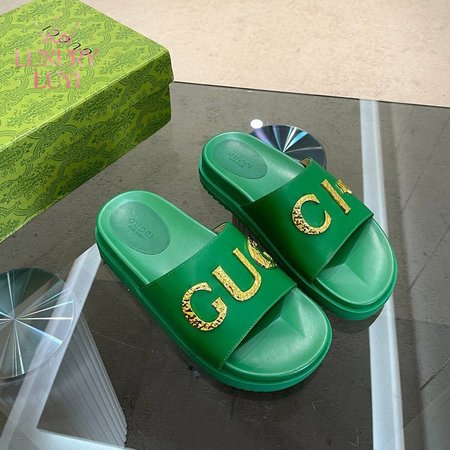 Gucci Green Slippers 35-43