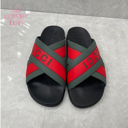 Gucci Web Slide Black Rubber 36-46