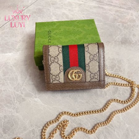 Gucci Ophidia Series GG Card Holder