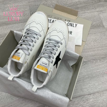 Golden Goose Sneaker Midstar White Black