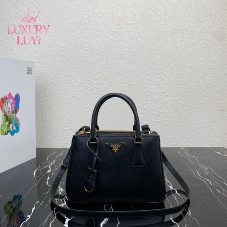 Prada Galleria Micro Bag Black