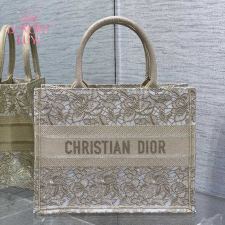 Medium Dior Or Dior Book Tote