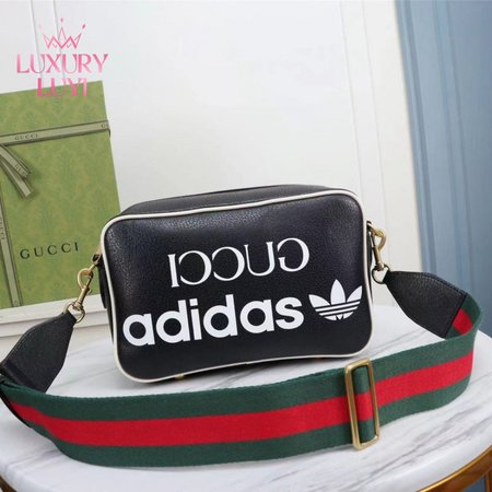 Gucci x Adidas Small Shoulder Bag Black