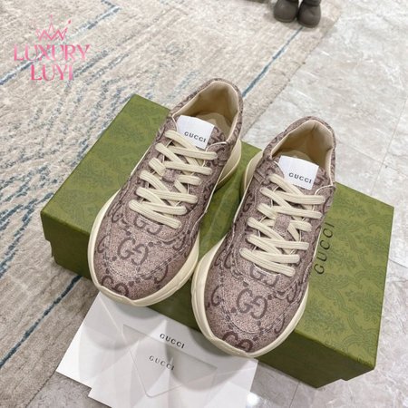 Gucci GG Rhyton Sneakers in Beige