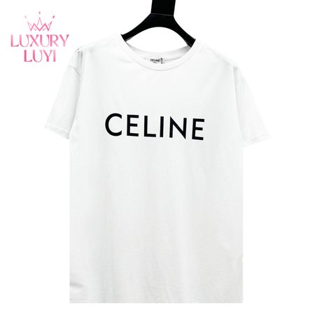 Celine Loose T-Shirt In Cotton Jersey