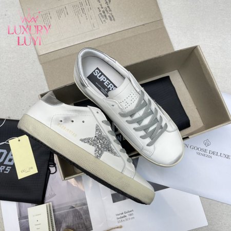 Golden Goose Super-Star Glitter Sneaker