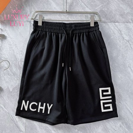 Boy's Givenchy Logo Print Shorts