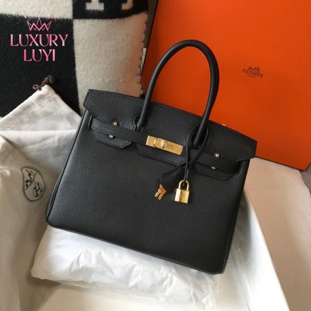 Hermes Birkin 25 Black Togo