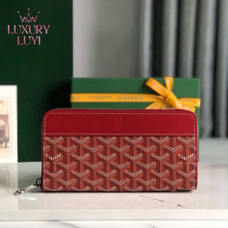 Goyard Matignon Wallet GM Red