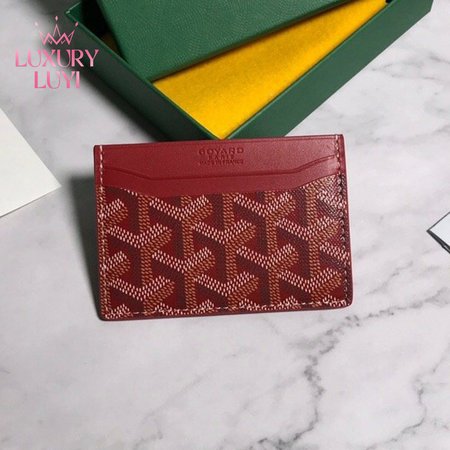 Goyard Porte-cartes Saint-Sulpice Red