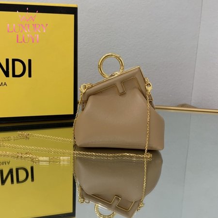 Nano Fendi First Charm Beige 7AS051ABVEF0E65