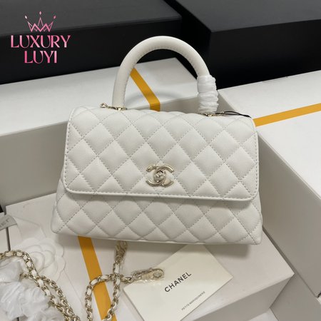 Chanel Coco Handle 92990 White