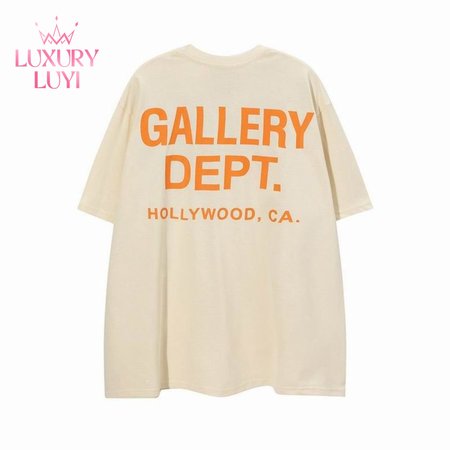 Gallery Dept Souvenir T-Shirt Cream/Orange