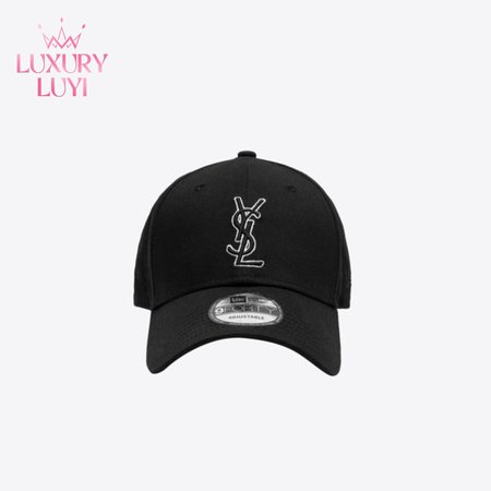 YSL New Era Cassandre Cap In Canvas