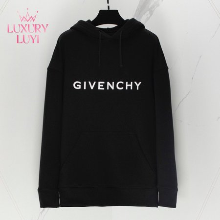 Givenchy Archetype Slim Fit Hoodie BMJ0HC3YAC-001 S-L