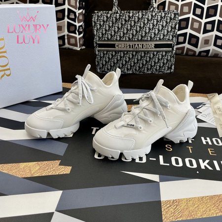 Dior D-Connect Sneaker White Technical Fabric 35-41