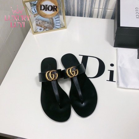 Gucci G Thong Sandal Black 35-41