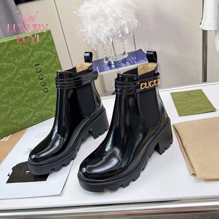 Gucci Ankle Boot With Logo 35-41