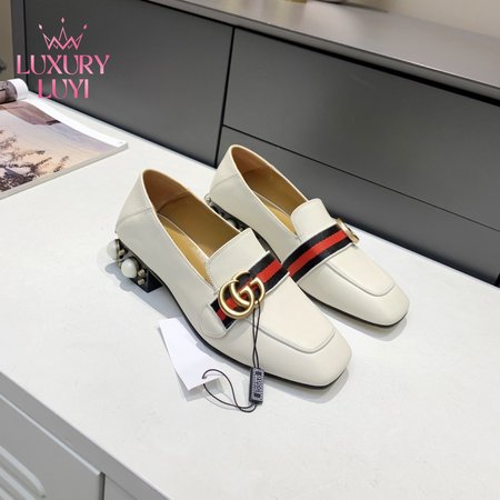 Gucci Leather Loafer White 38-44