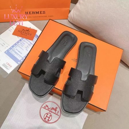 Hermes Oran Sandal Black 35-40